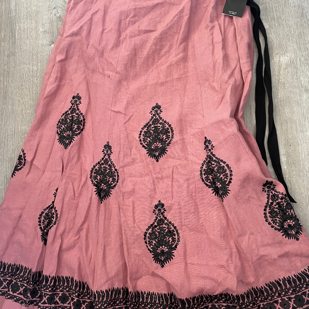 Karen Kane 100% Linen Skirt